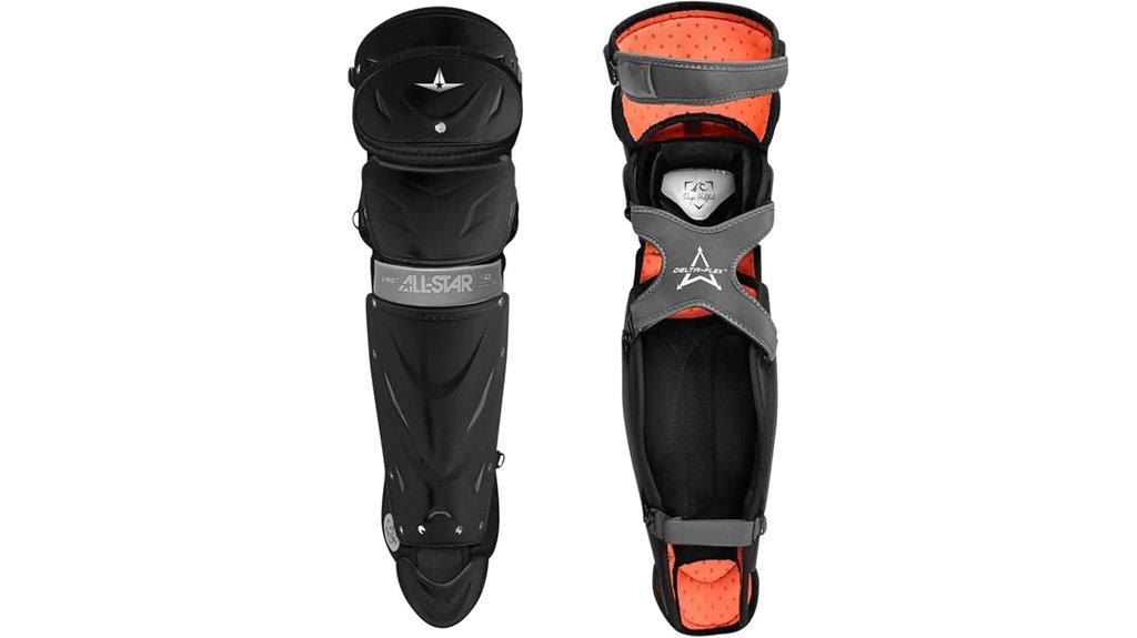 softball catcher leg guards