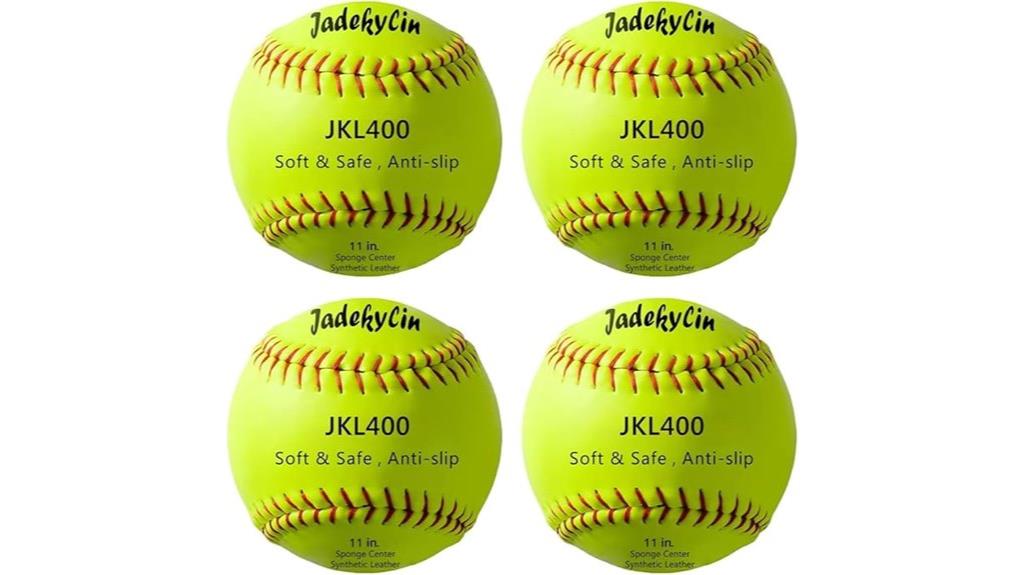 softball for practice