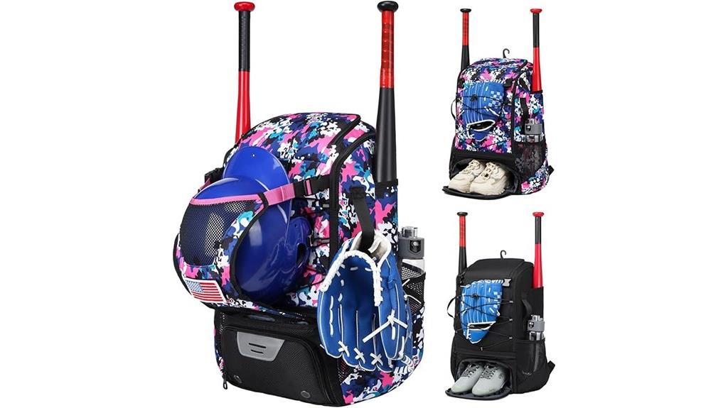 softball gear storage features