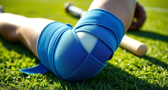 softball injury ice wraps
