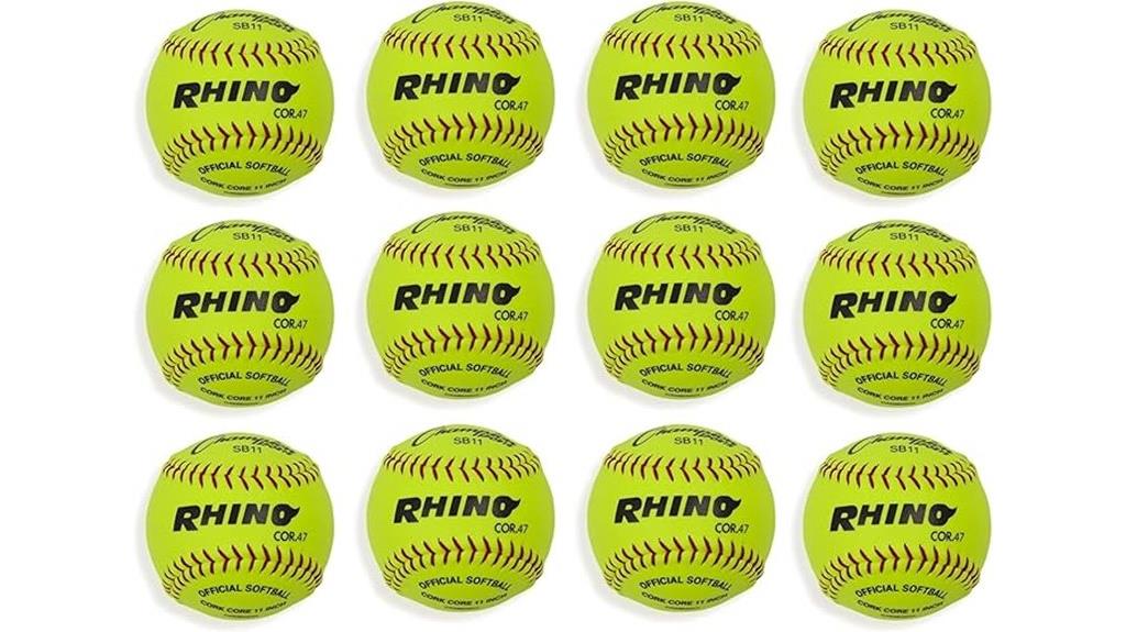 softball pack with leather covers