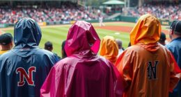 softball rain ponchos
