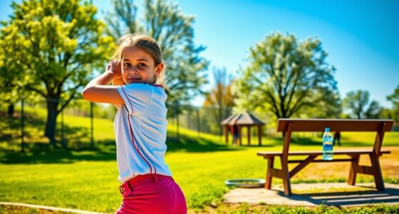 softball rest and balance