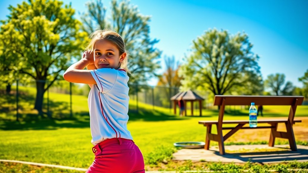 softball rest and balance