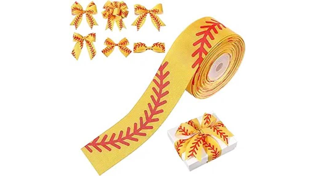 softball ribbon 1 5 inch