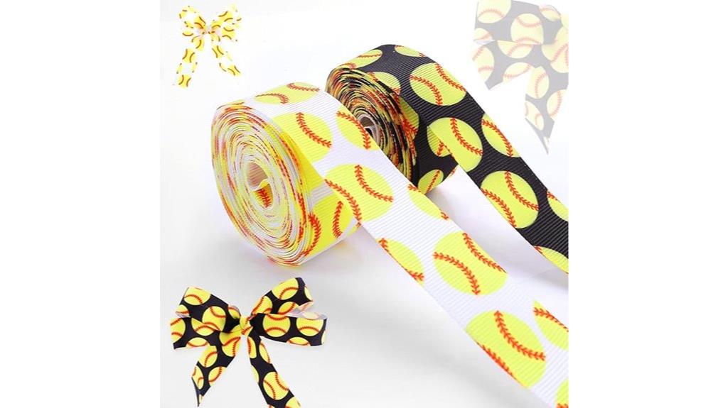 softball ribbon for crafts