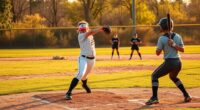 softball rules and positions