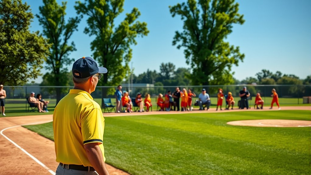 softball rules for parents