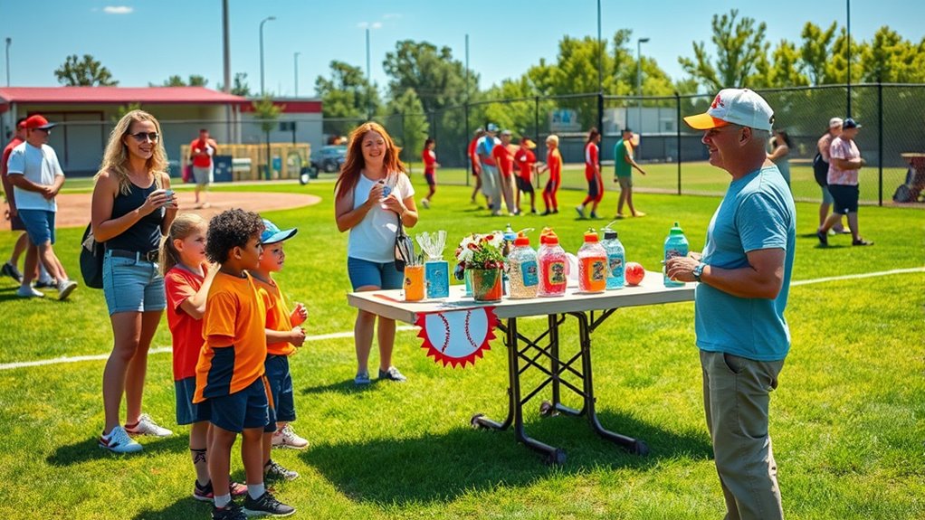 softball team fundraising ideas