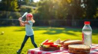 softball young athletes nutrition