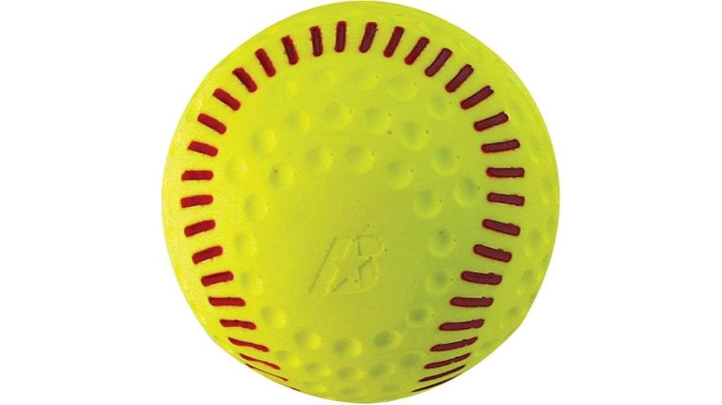 softballs 12 pack baden dimpled