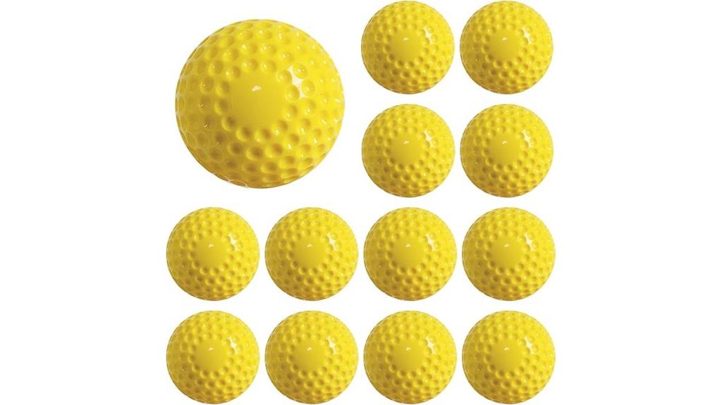 softballs for pitching machine