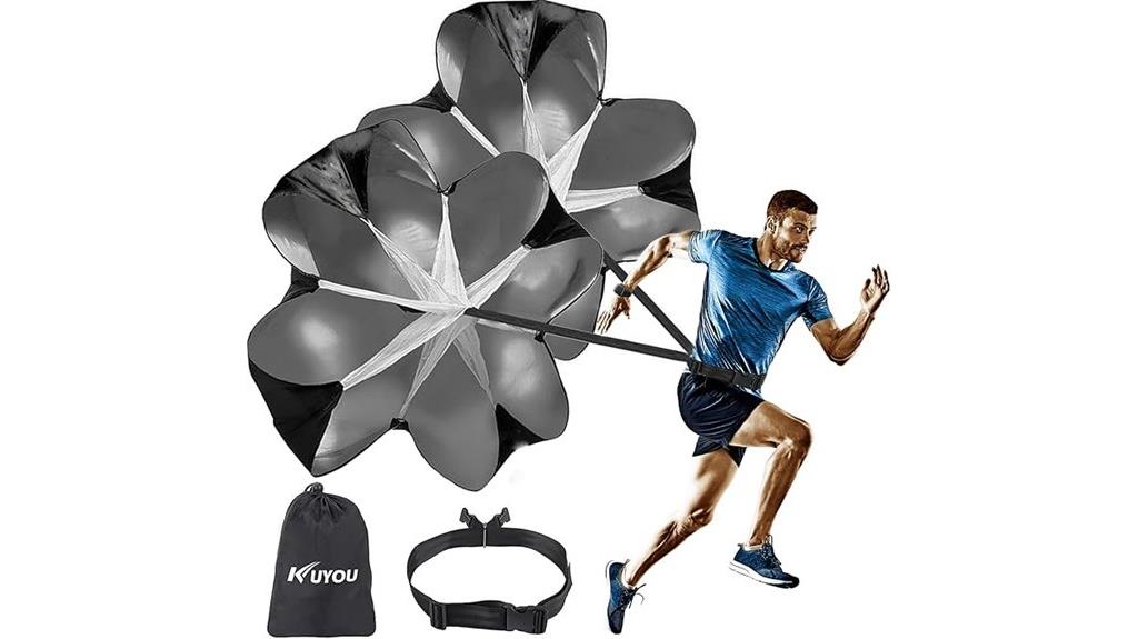 speed training parachute