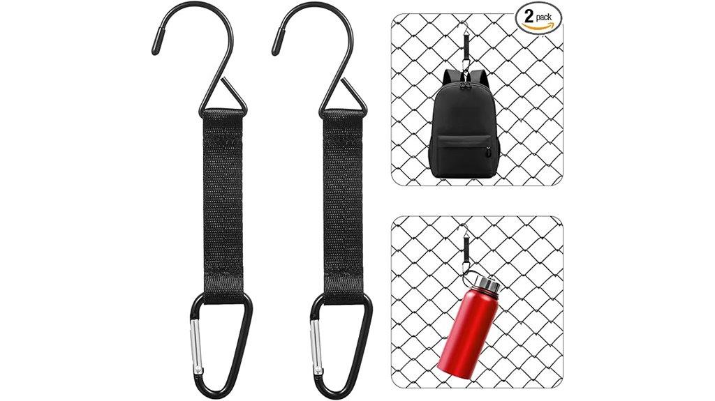 sports bag water bottle hooks
