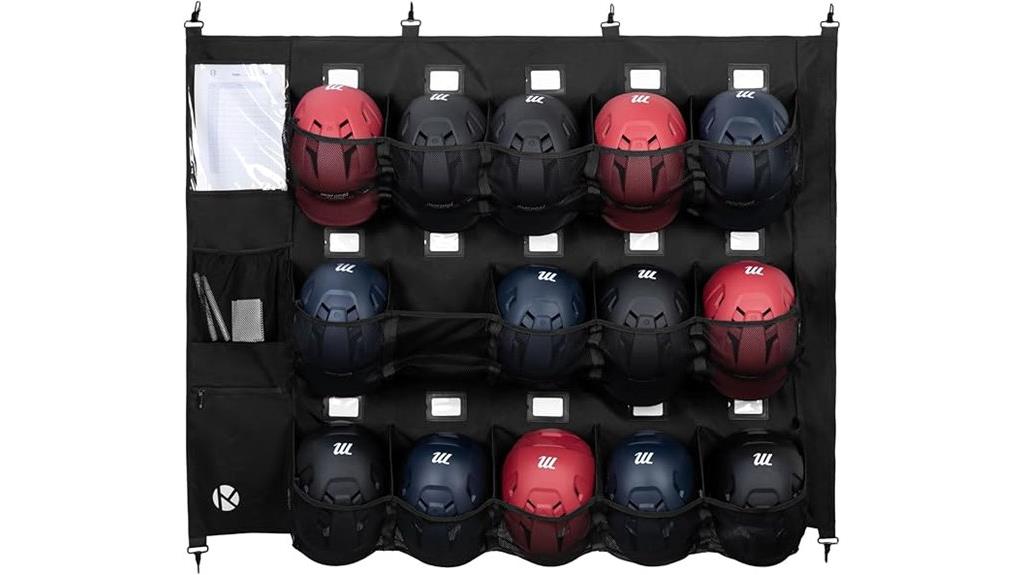 sports equipment storage solution