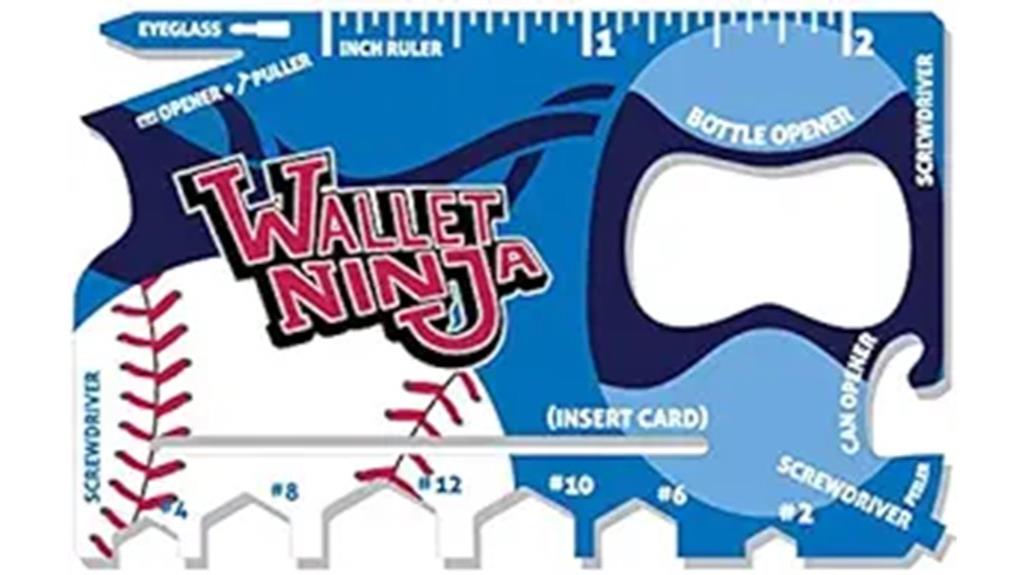 sports multitool credit card