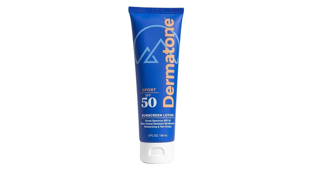 sporty spf 50 sunscreen
