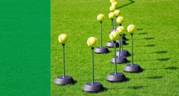 stable weighted softball tees