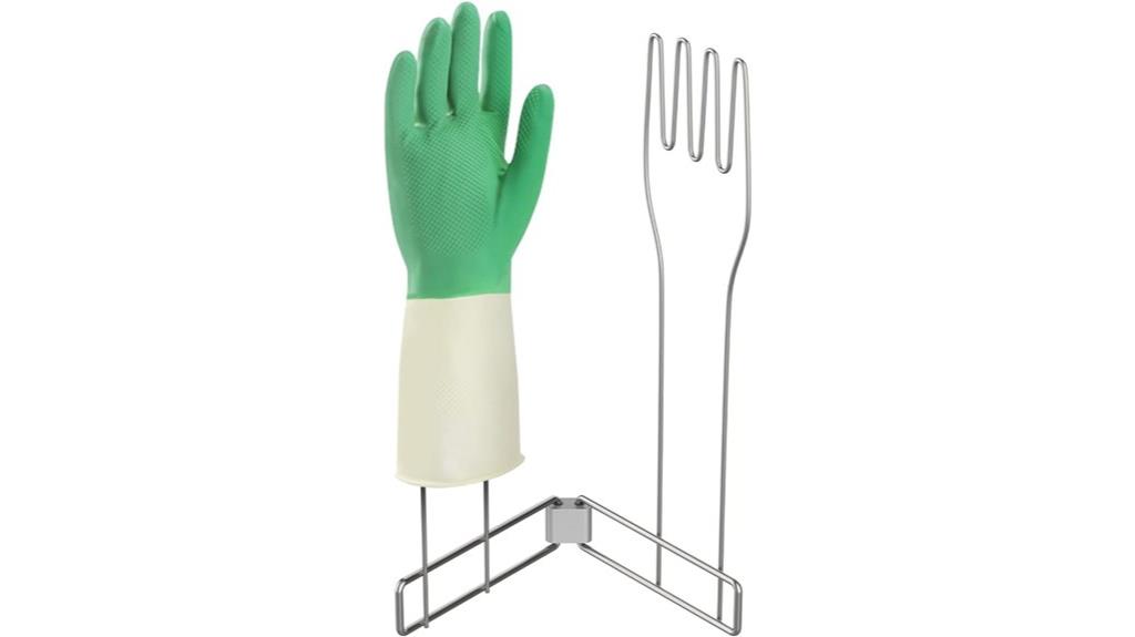 stainless steel glove rack