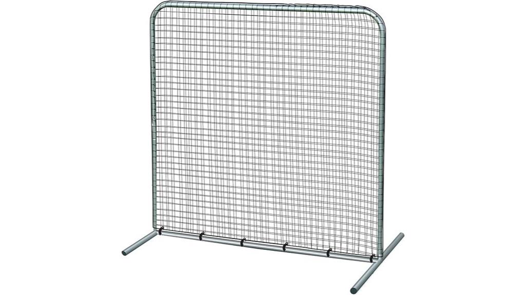 steel frame baseball screen