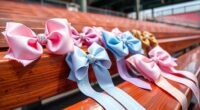 stylish softball hair accessories