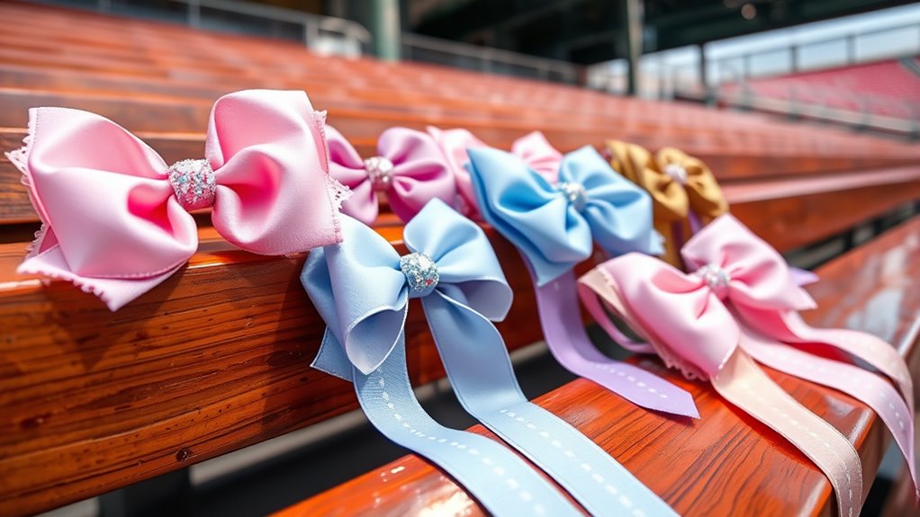 stylish softball hair accessories