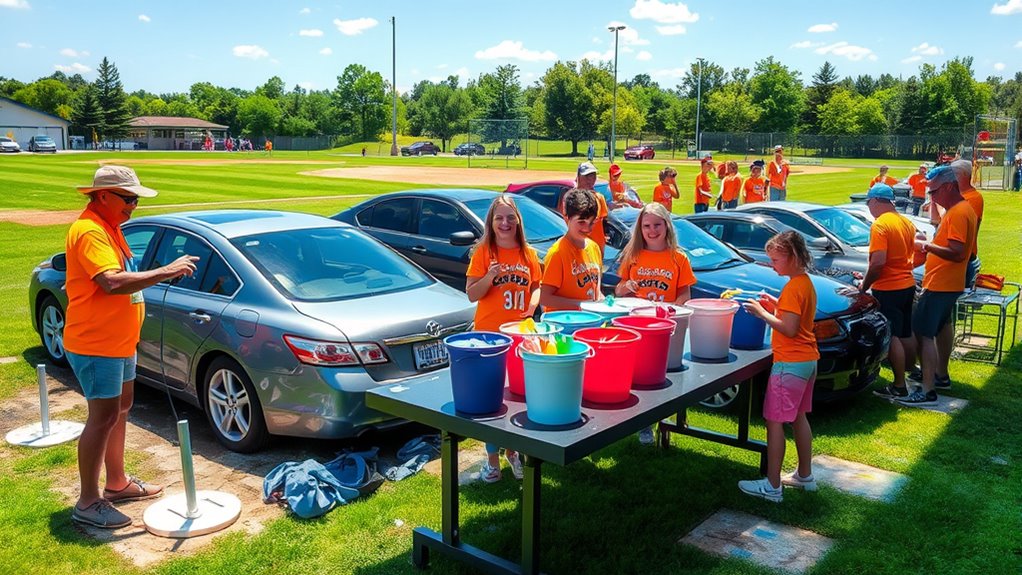 team effort boosts community fundraising