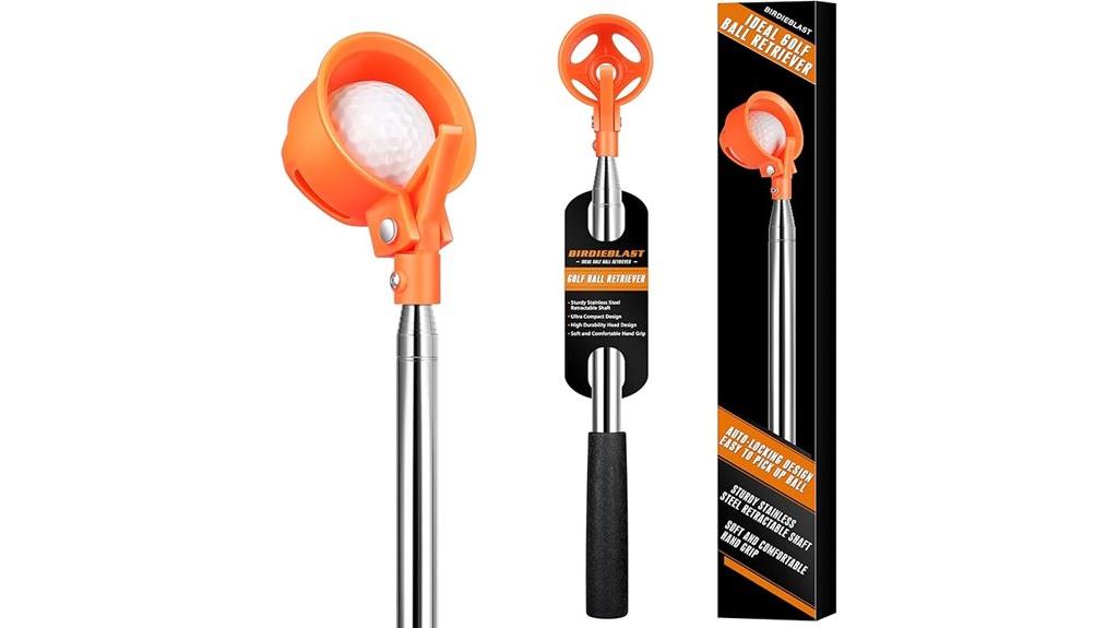 telescopic stainless steel retriever