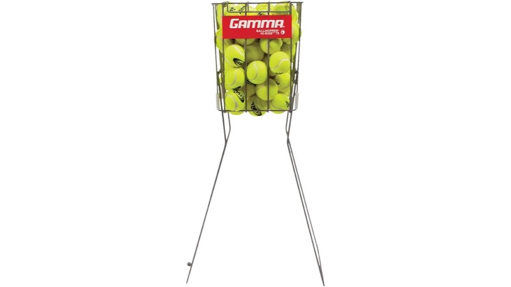 tennis ball hopper storage
