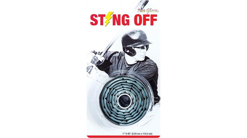 thick shock absorbing bat grip