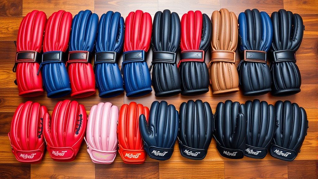 top adjustable softball gloves