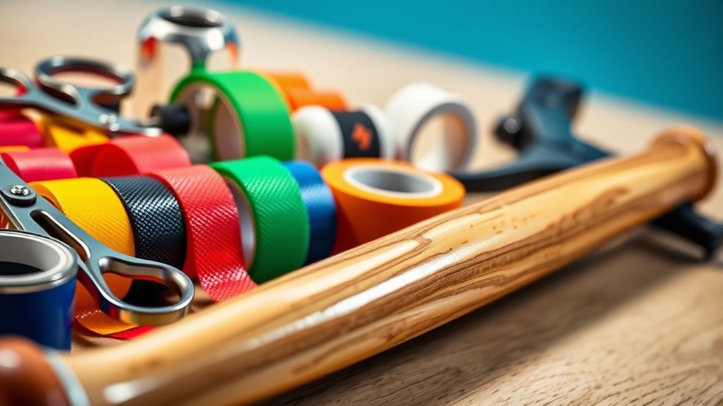 top bat grip re wrap tools