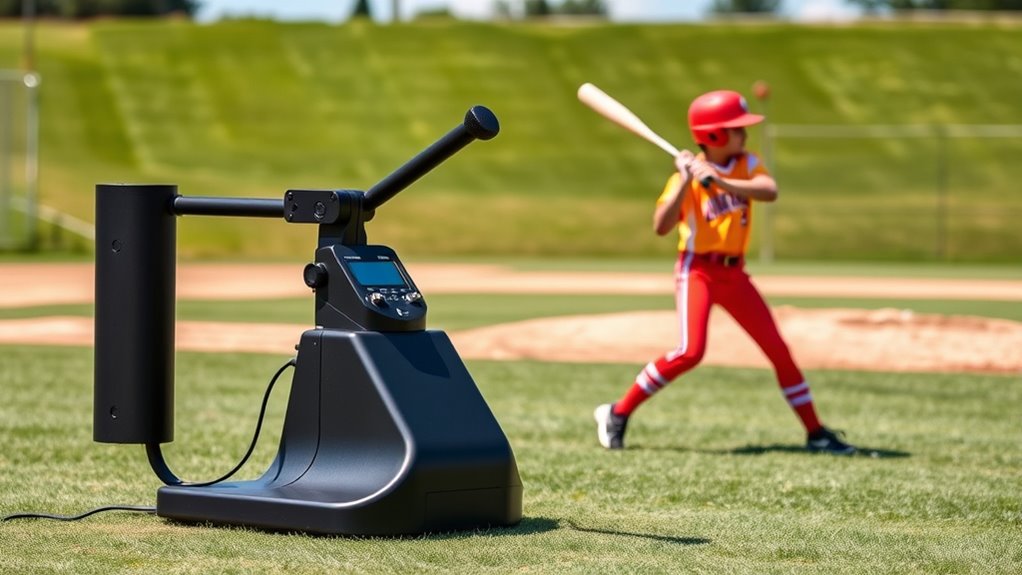 top battery powered pitching machines
