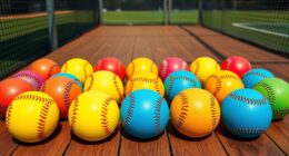 top color coded softball picks