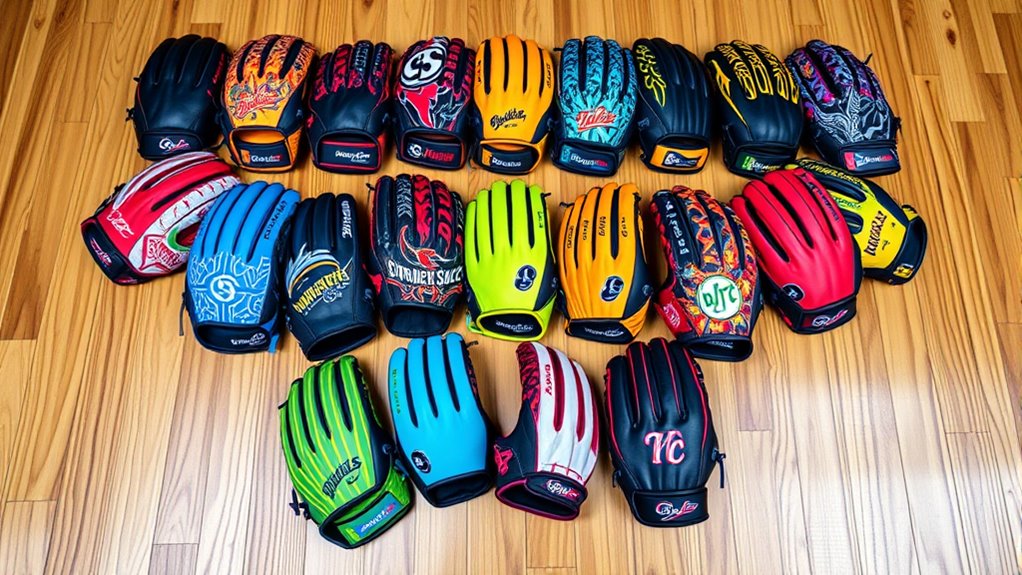 top custom softball gloves