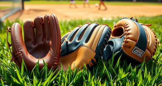 top dual position softball gloves