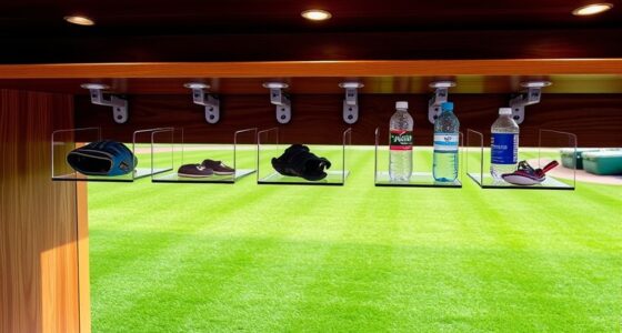top dugout shelf clips
