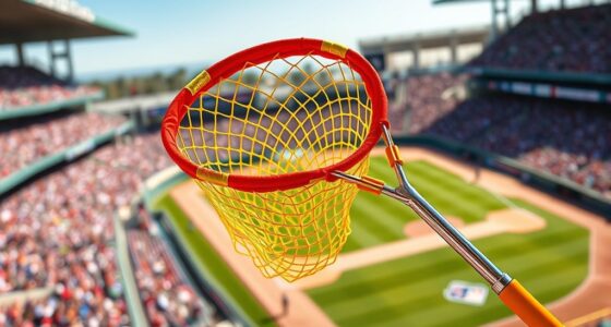 top foul ball catching nets