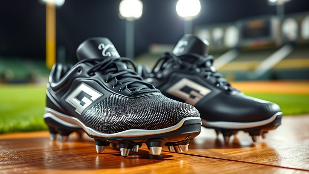 top metal softball cleats