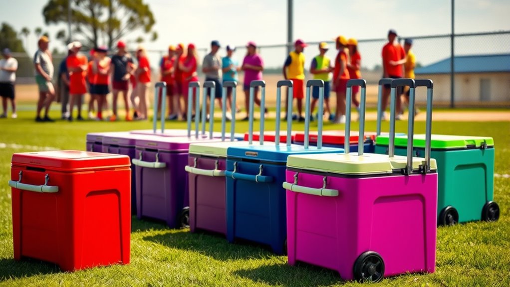 top rolling coolers for drinks