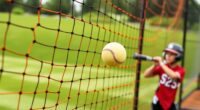 top softball cage netting