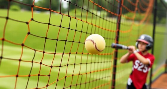 top softball cage netting