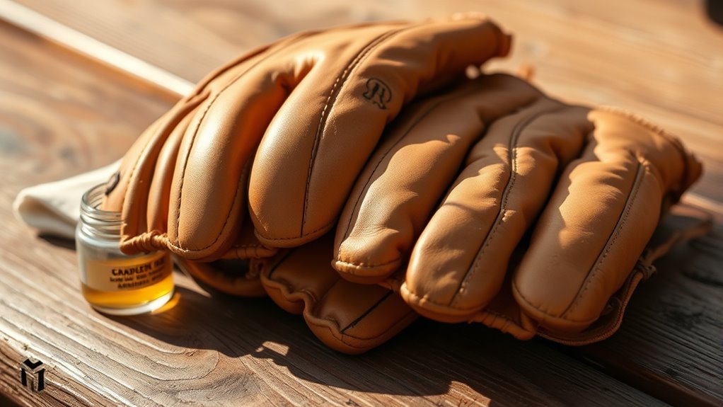 top softball glove break in kits