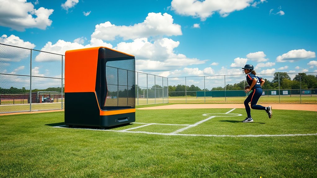 top softball practice machines