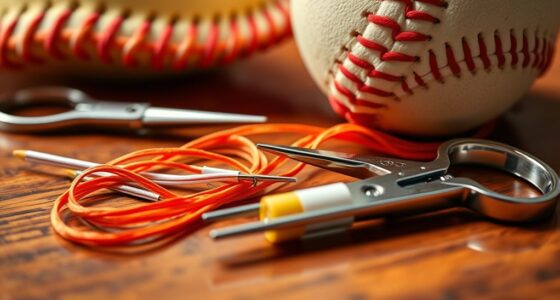top softball seam repair kits