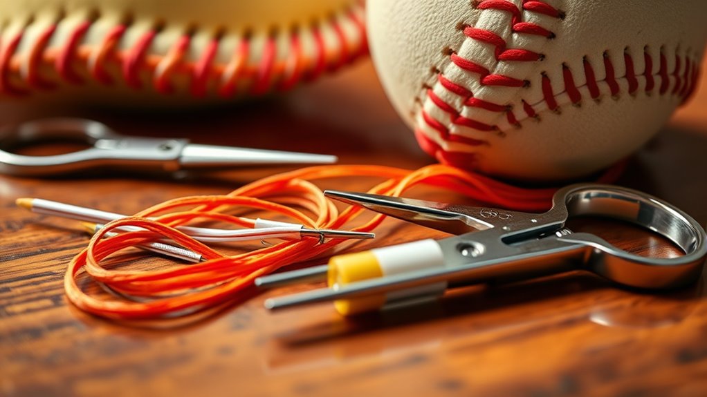 top softball seam repair kits