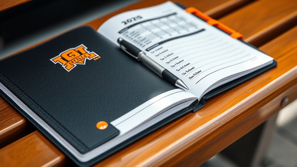 top softball stat tracker notebooks
