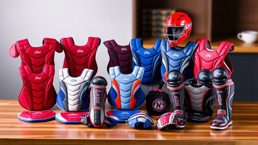 top youth catcher gear sets