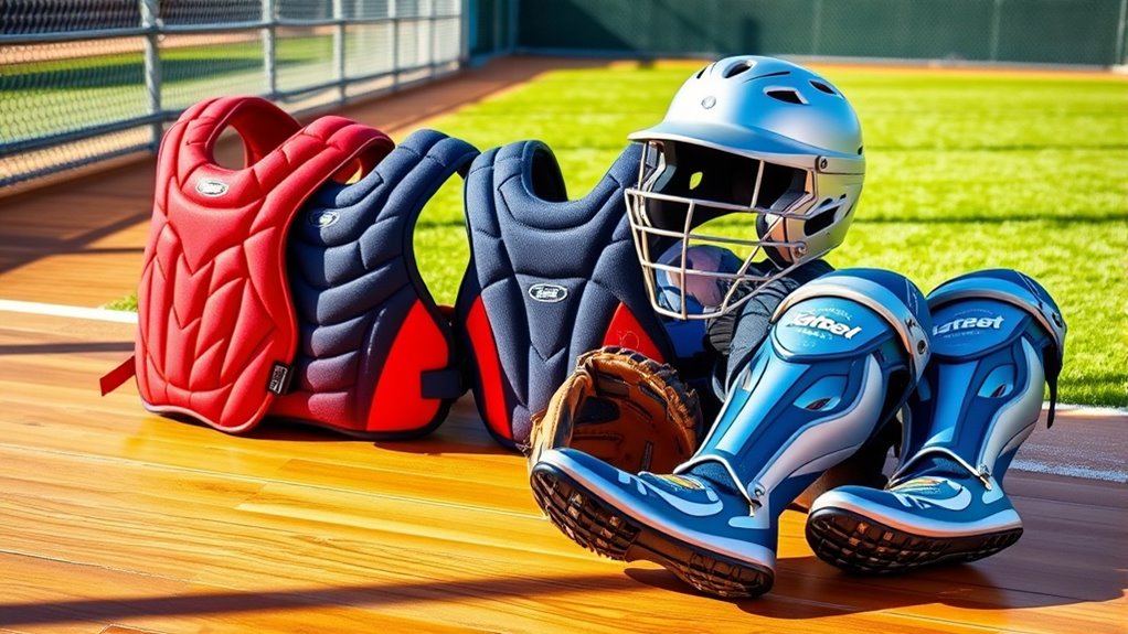 top youth catcher gear sets