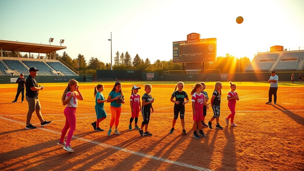 travel softball requires organization